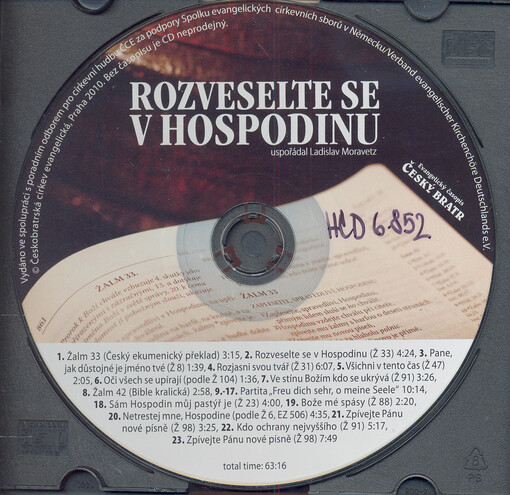 Rozveselte se v Hospodinu