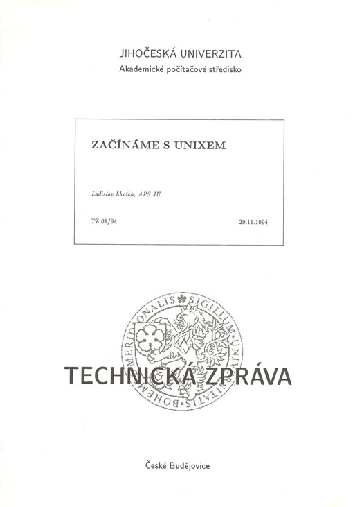 Začínáme s Unixem