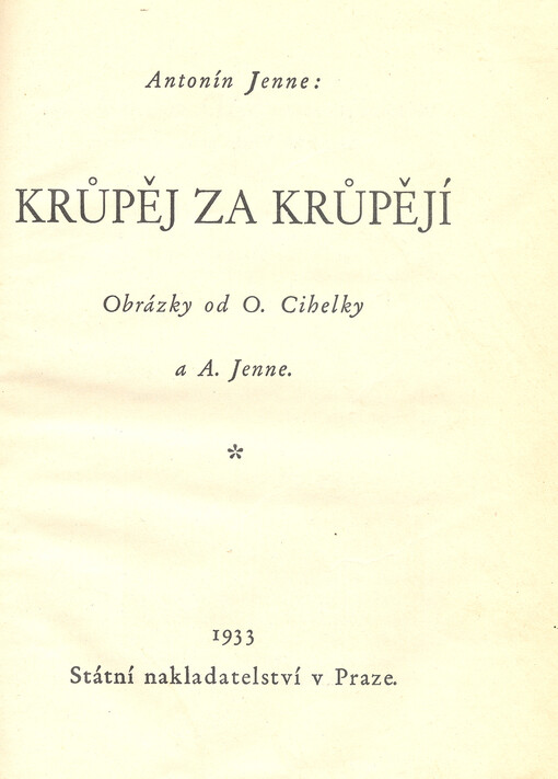 Krůpěj za krůpějí