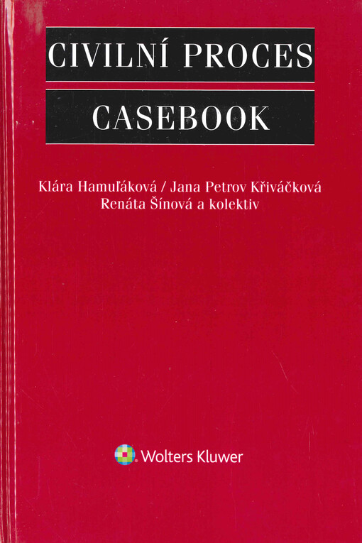 Civilní proces : casebook
