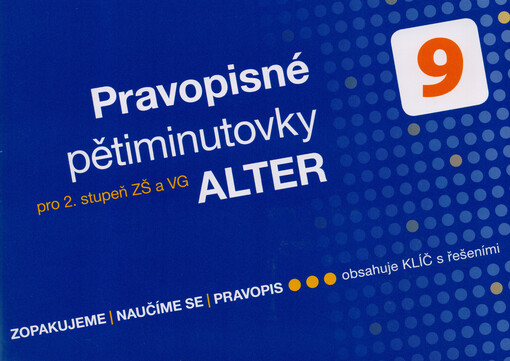 Pravopisné pětiminutovky pro 2. stupěň ZŠ a VG