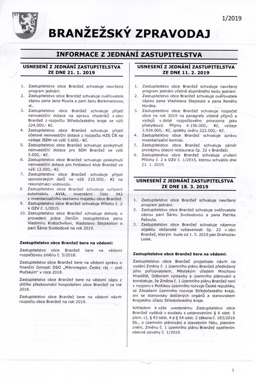 Branžežský zpravodaj