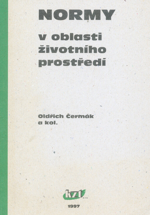 Normy v oblasti životního prostředí