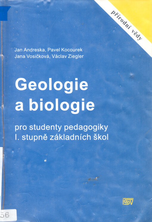 Geologie a biologie pro studenty pedagogiky I. stupně základních škol