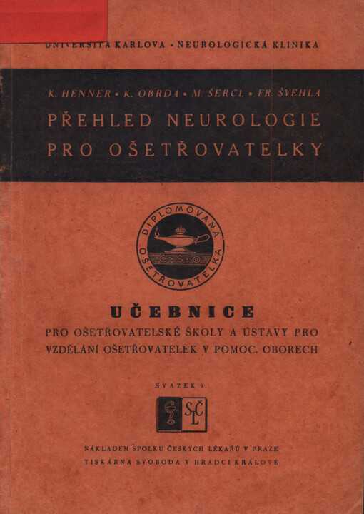 Přehled neurologie pro ošetřovatelky
