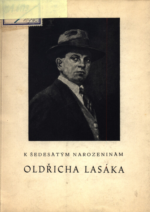 K šedesátým narozeninám Oldřicha Lasáka