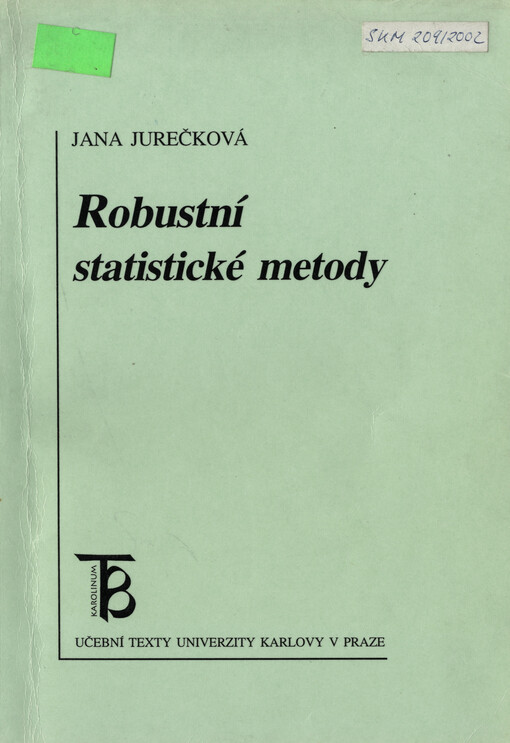 Robustní statistické metody