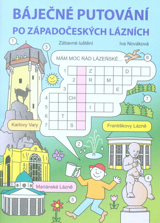 Báječné putování po západočeských lázních - Zábavné luštění