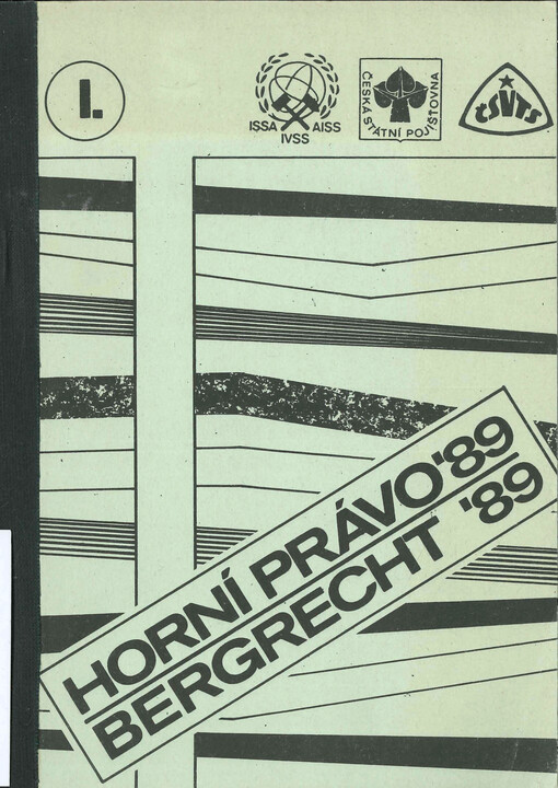 Horní právo `89 : sborník přednášek. I.