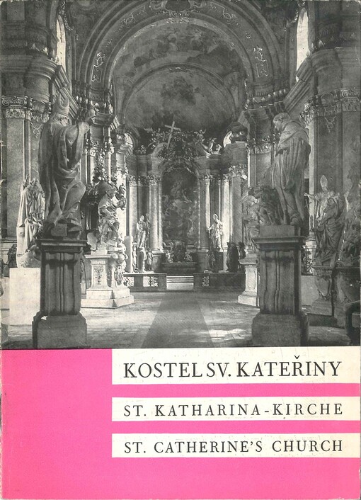 Kostel sv. Kateřiny :depozitář plastik Muzea hlavního města Prahy