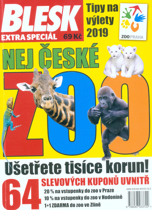 Nej české zoo : tipy na výlety 2019