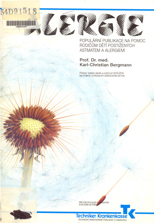 Alergie: populární publikace na pomoc rodičům dětí postižených astmatem a alergiemi
