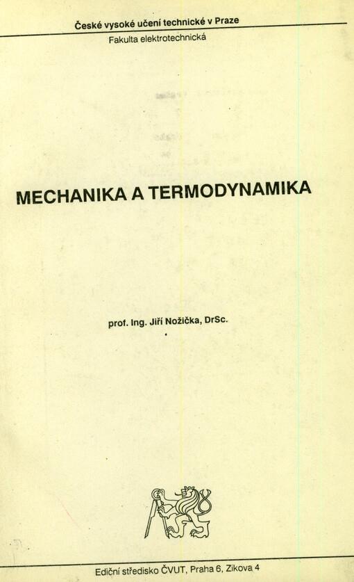 Mechanika a termodynamika