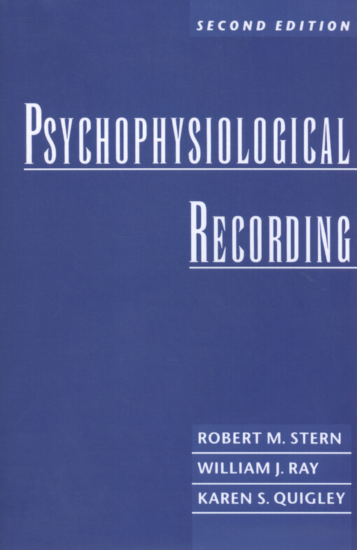 Psychophysiological recording