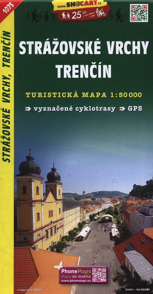 Strážovské vrchy, Trenčín : turistická mapa 1:50 000