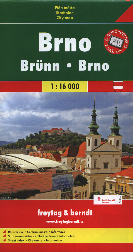 Brno : plán města = Brünn : Stadtplan = Brno : City map