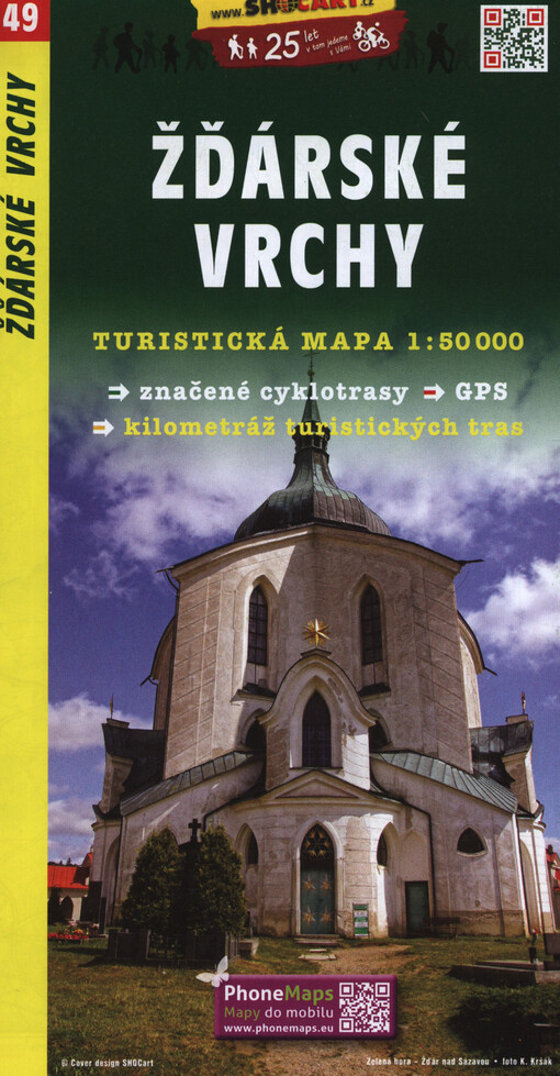 Žďárské vrchy : turistická mapa 1:50 000