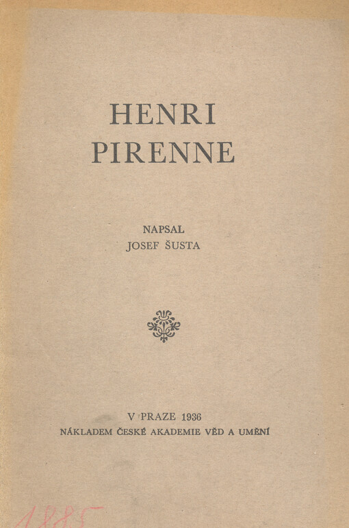 Henri Pirenne