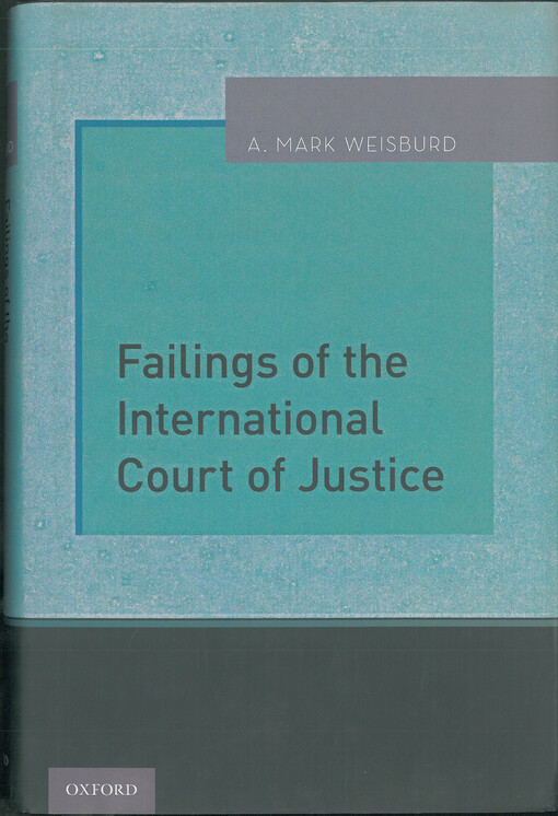 Failings of the international court of justice