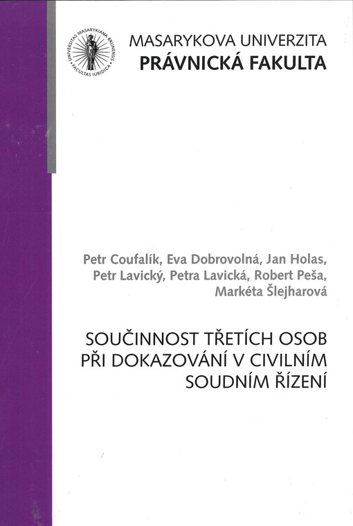 Součinnost třetích osob při dokazování v civilním soudním řízení