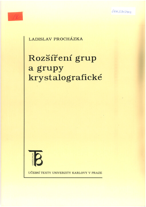 Rozšíření grup a grupy krystalografické