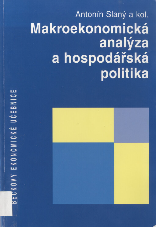 Makroekonomická analýza a hospodářská politika