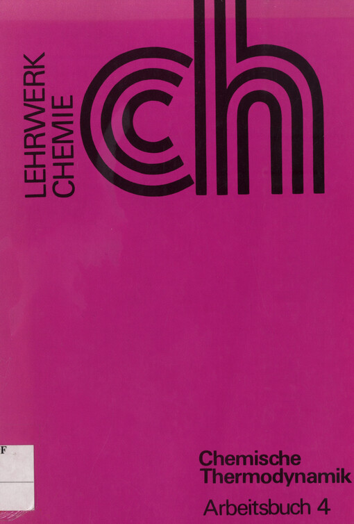 Chemische Thermodynamik