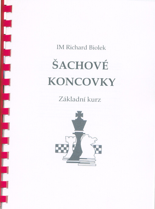 Šachové koncovky : základní kurz
