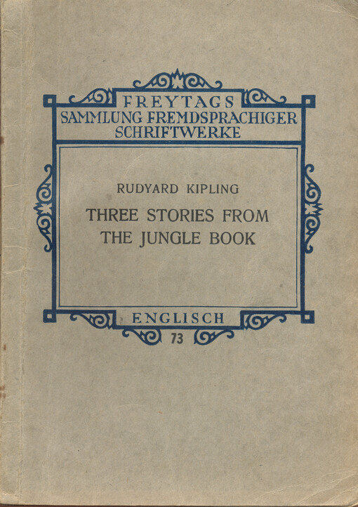 Three stories from the Jungle Book