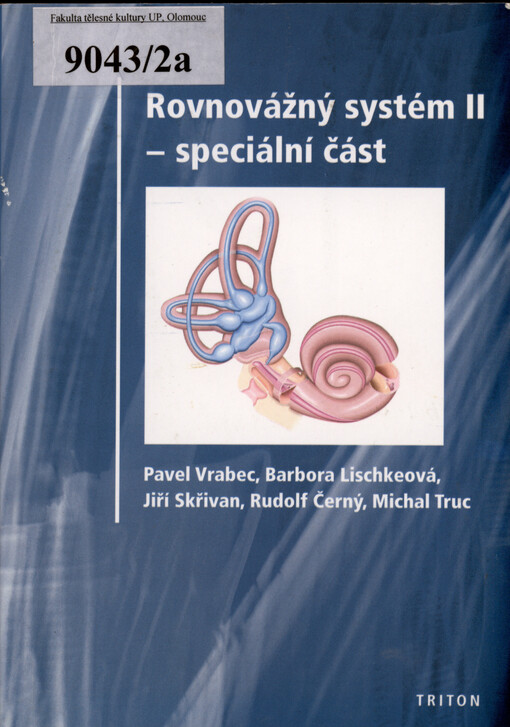 Rovnovážný systém II - speciální část