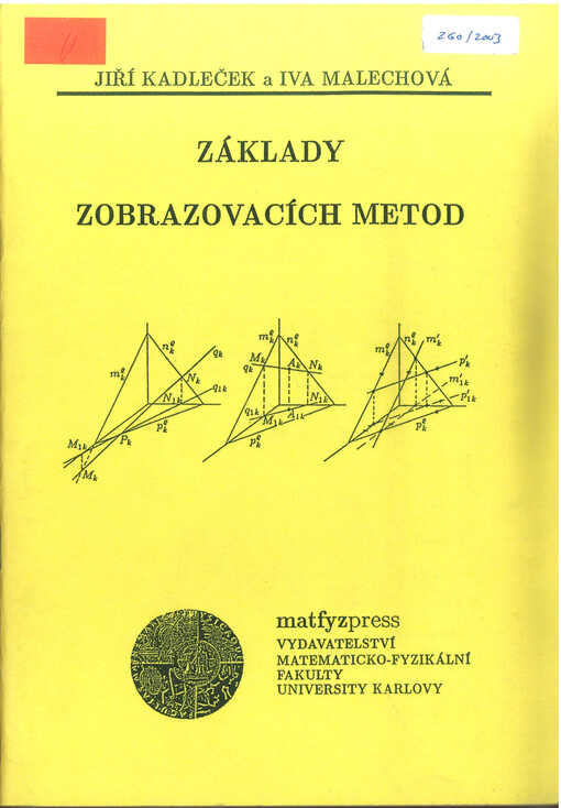 Základy zobrazovacích metod