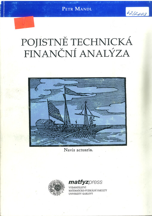 Pojistně technická finanční analýza