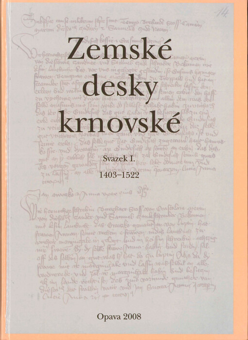 Zemské desky krnovské