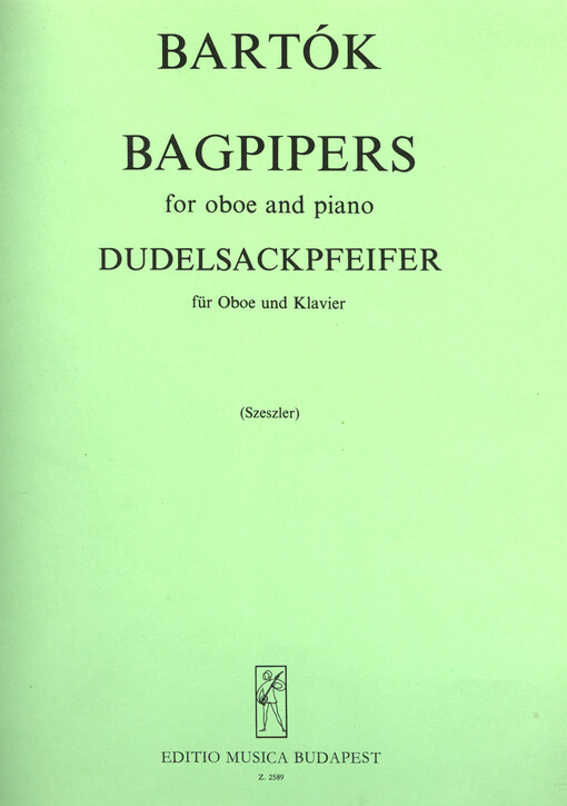 Bagpipers : for oboe and piano = Dudelsackpfeifer : für Oboe und Klavier
