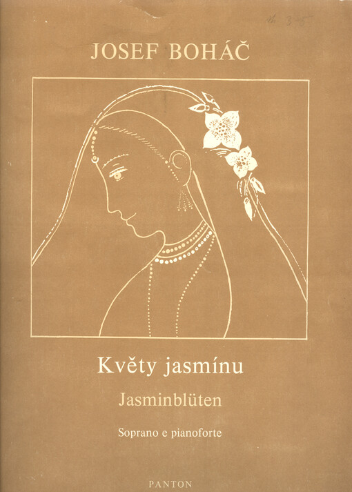 Květy jasmínu : cyklus písní pro soprán a klavír na texty staroindické poezie,(1965)