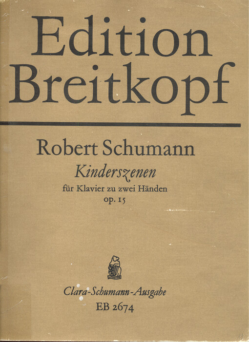 Kinderszenen für Klavier zu zwei Händen, op. 15