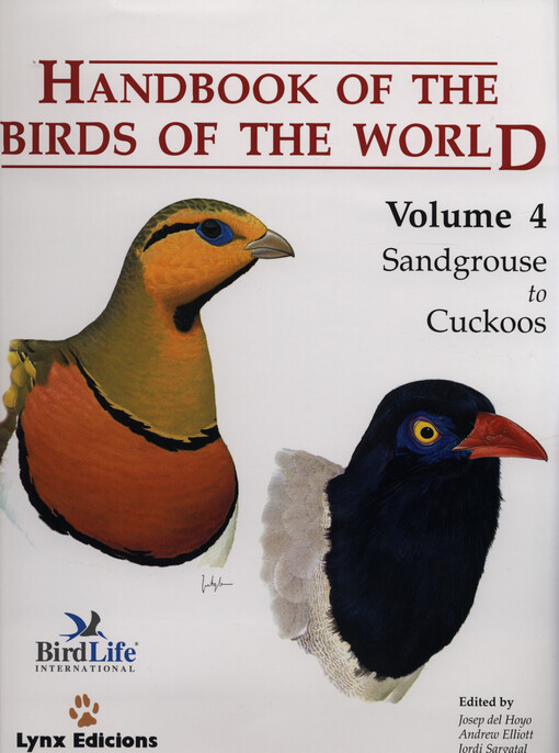 Handbook of the birds of the world, sv. 4