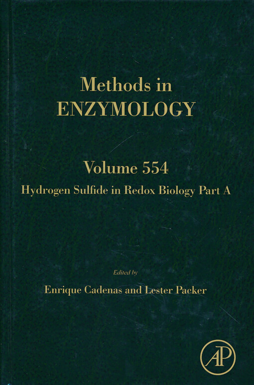 Methods in enzymology. Volume five hundred and fifty four, Hydrogen sulfide in redox biology. Part A
