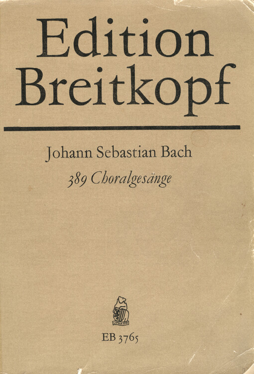 389 Choralgesänge : für gemischten Chor
