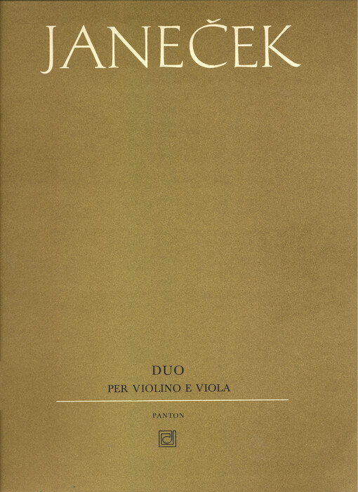 Duo pro housle a violu : (1938), 1. vyd.