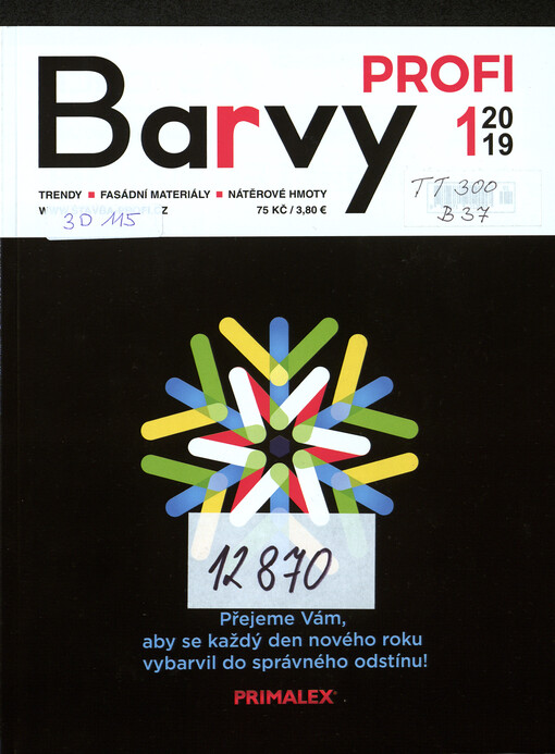 Barvy profi : trendy, fasádní materiály, nátěrové hmoty