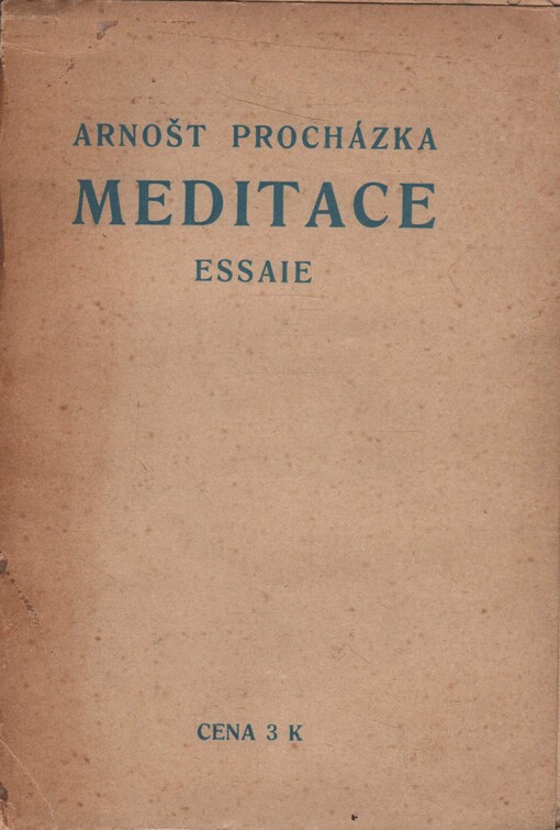 Meditace ;Essaie