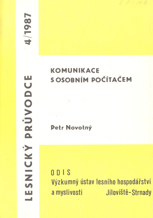 Komunikace s osobním počítačem