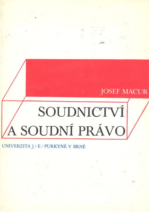 Soudnictví a soudní právo