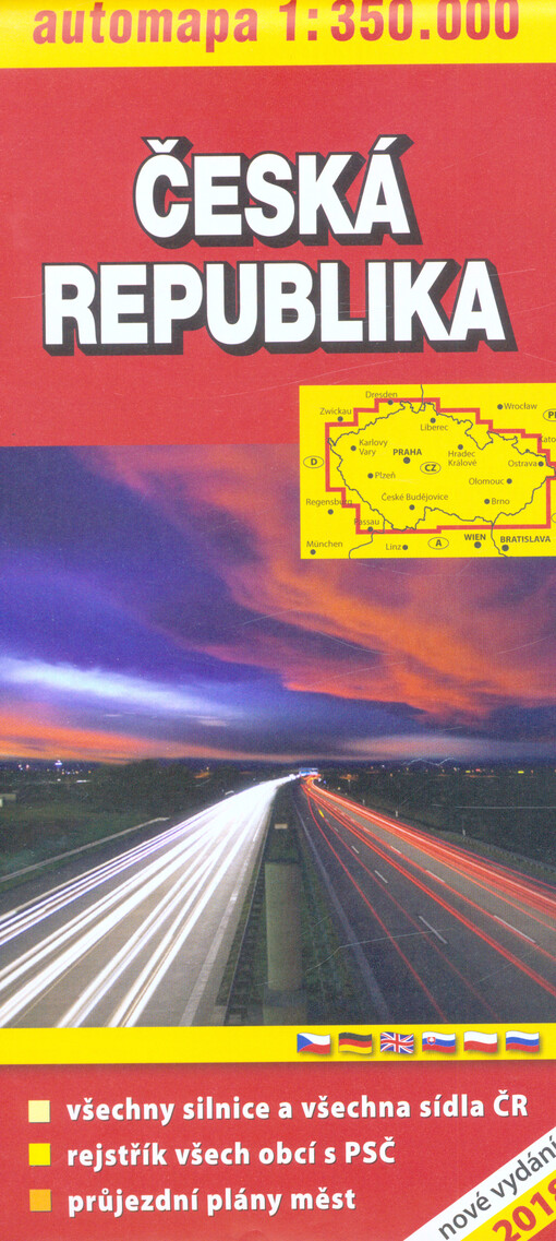 Česká republika : automapa 1:350 000