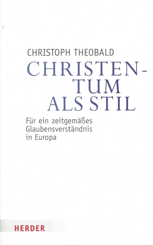Christentum als Stil