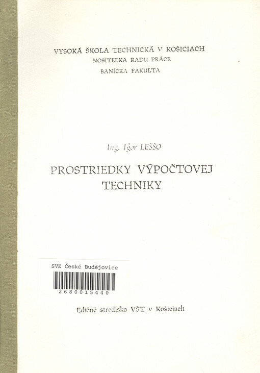 Prostriedky výpočtovej techniky