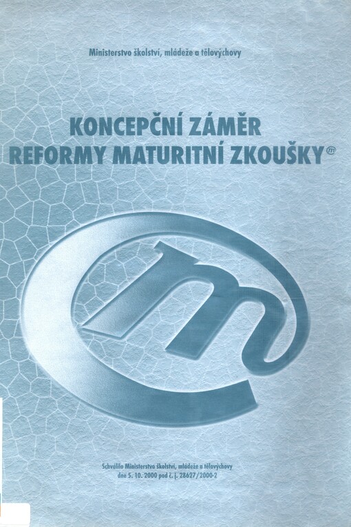Koncepční záměr reformy maturitní zkoušky