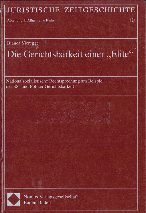 Die Gerichtsbarkeit einer 