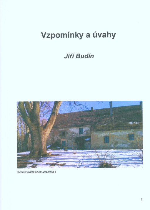 Vzpomínky a úvahy